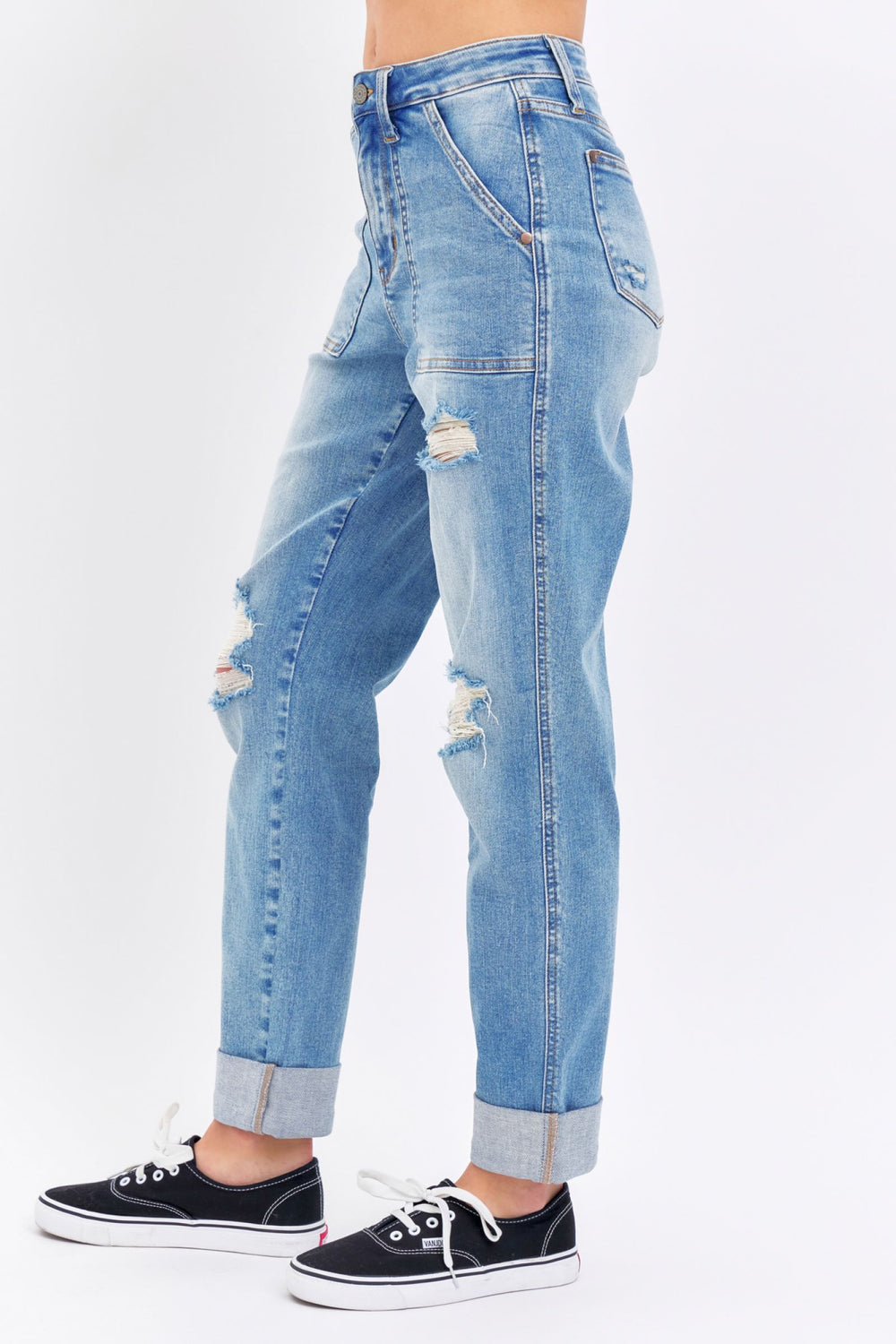Lilly HW Patch Pocket Boyfriend