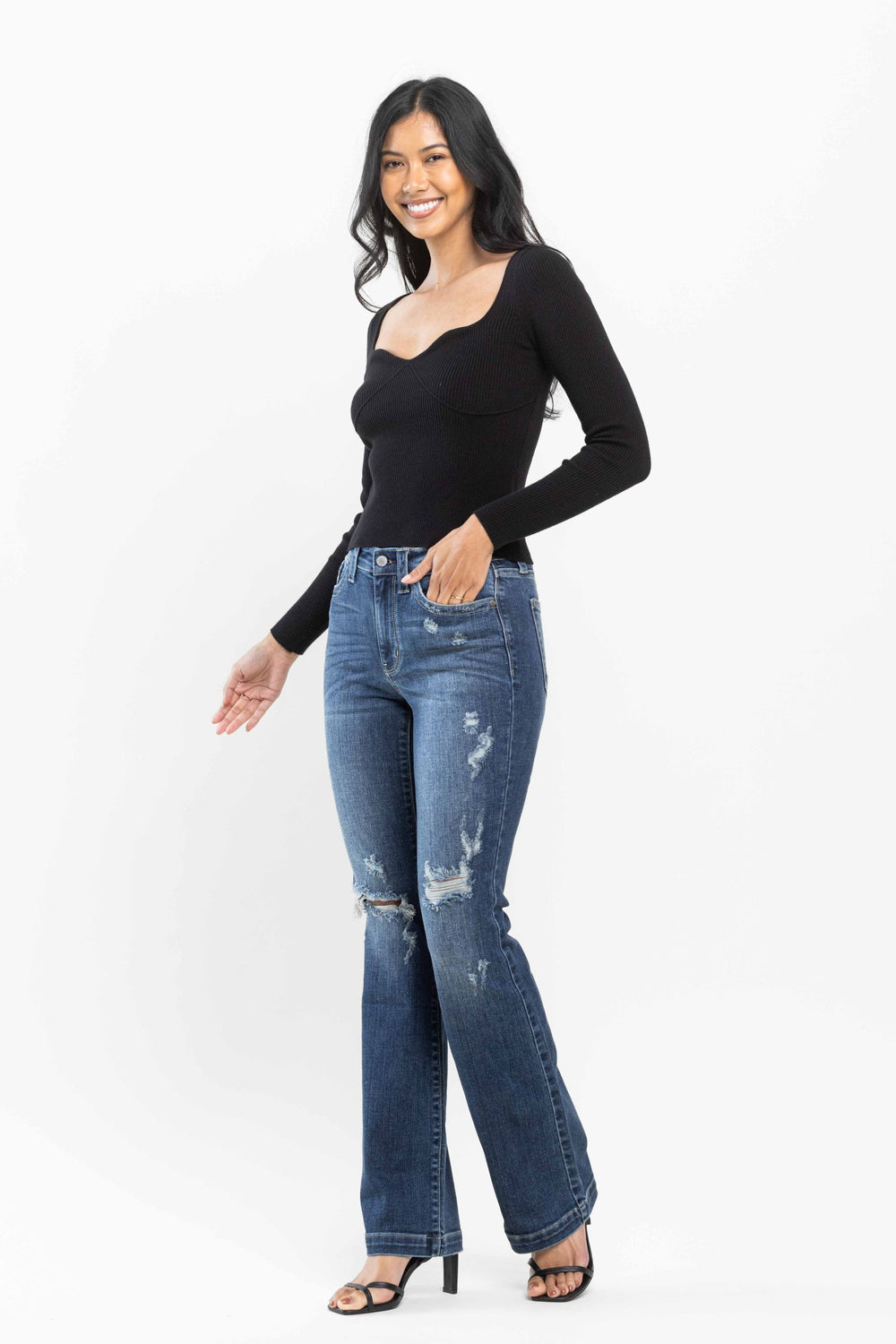 Adele MR DK Destroy Bootcut