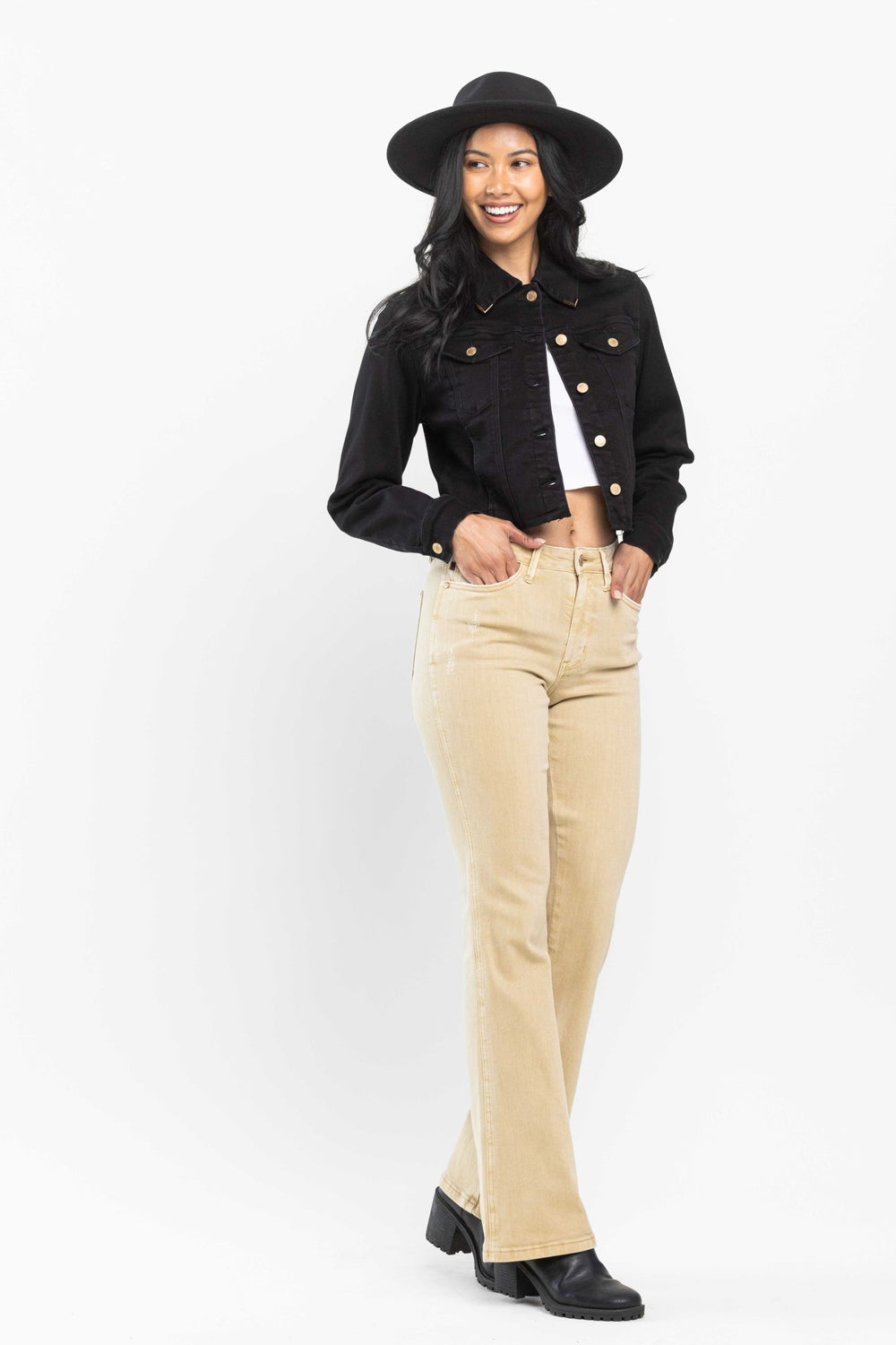 Melody MR Khaki Bootcut