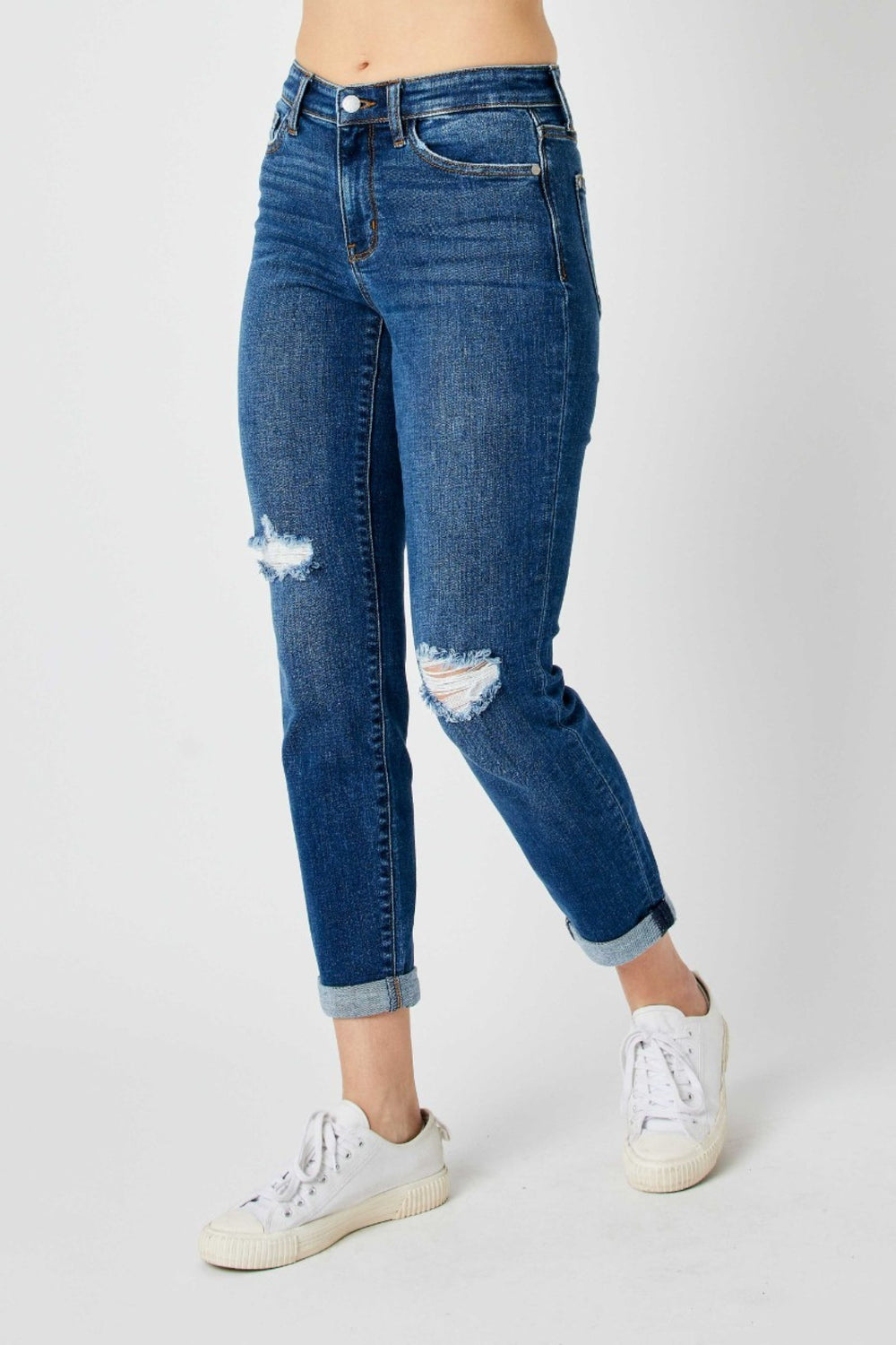 Heather MR Destroy Slim Fit