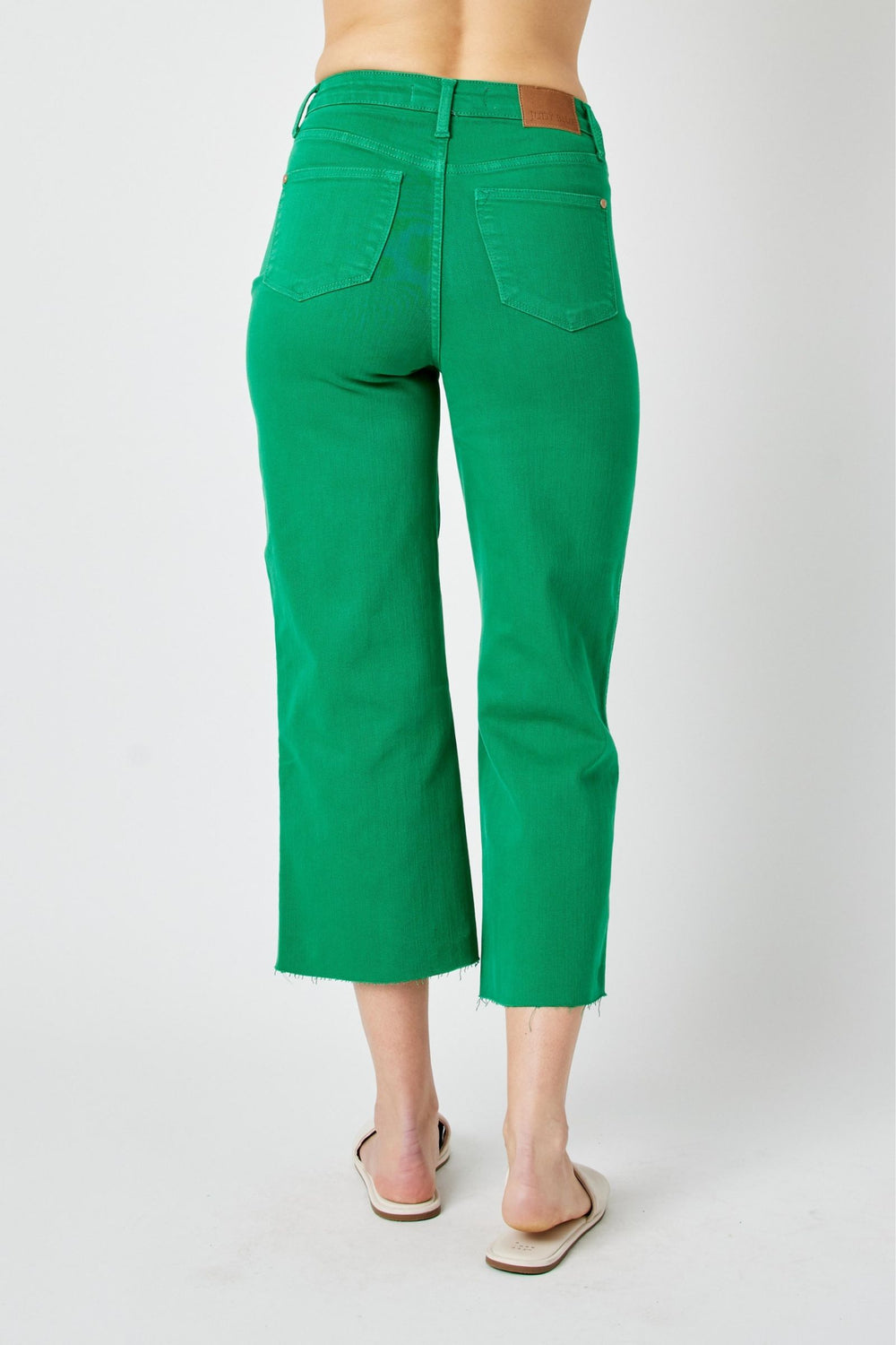 Aria HW Tummy Control Cropped Wide Leg