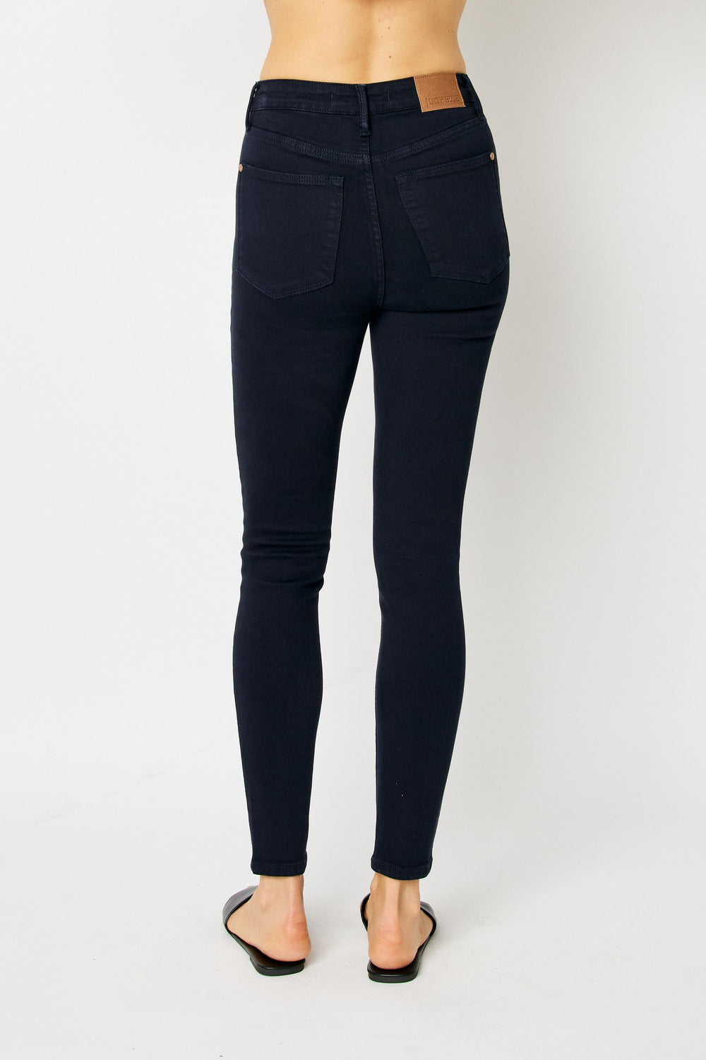 Natalie HW Navy Tummy Control Skinny