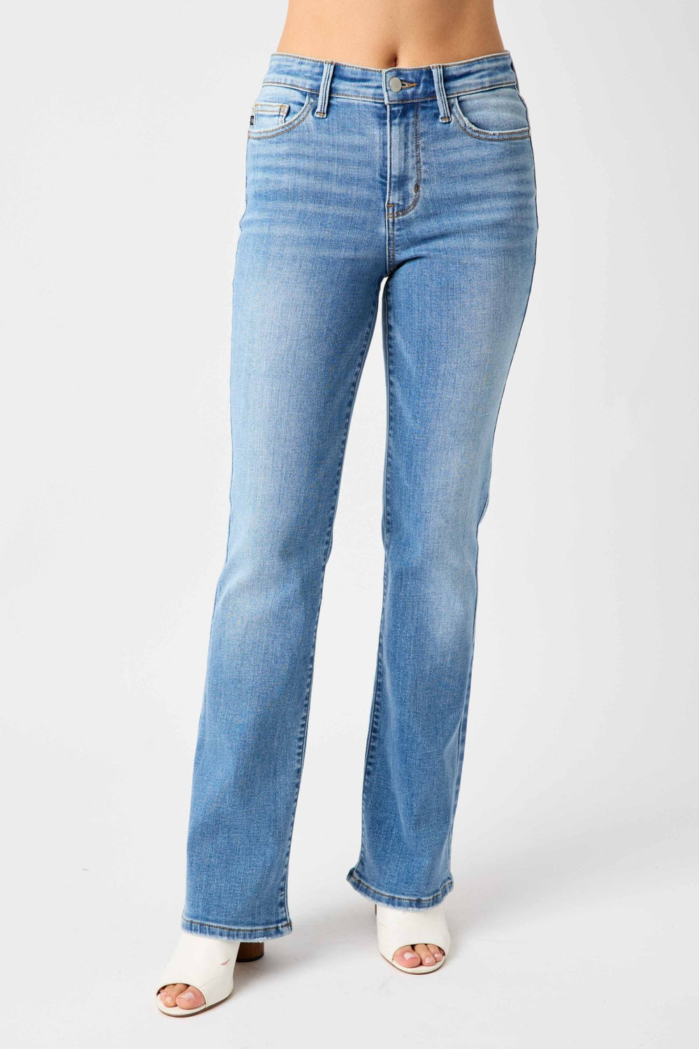 Carly MR Vintage Wash Bootcut