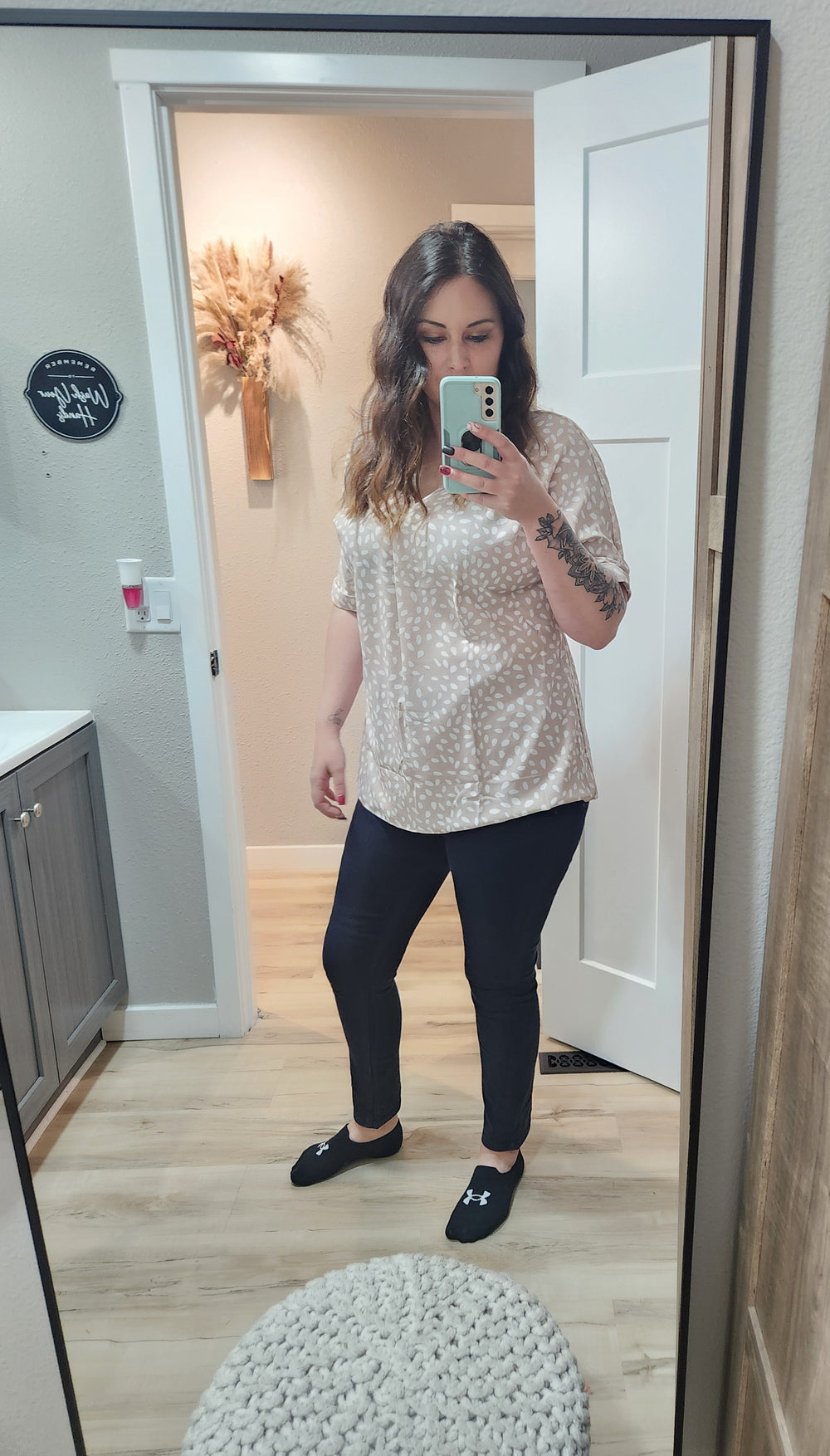 Natalie HW Navy Tummy Control Skinny
