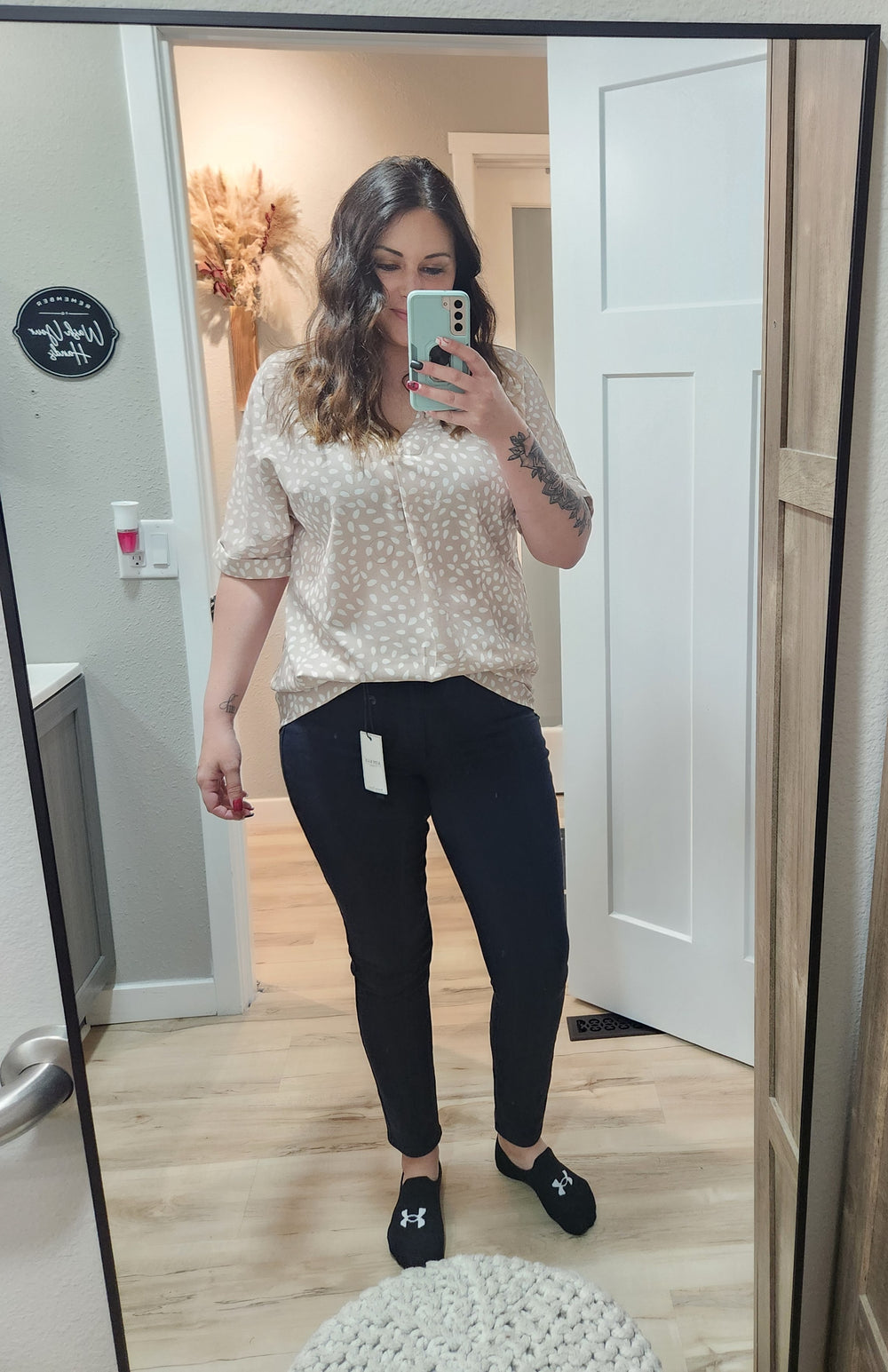 Natalie HW Navy Tummy Control Skinny