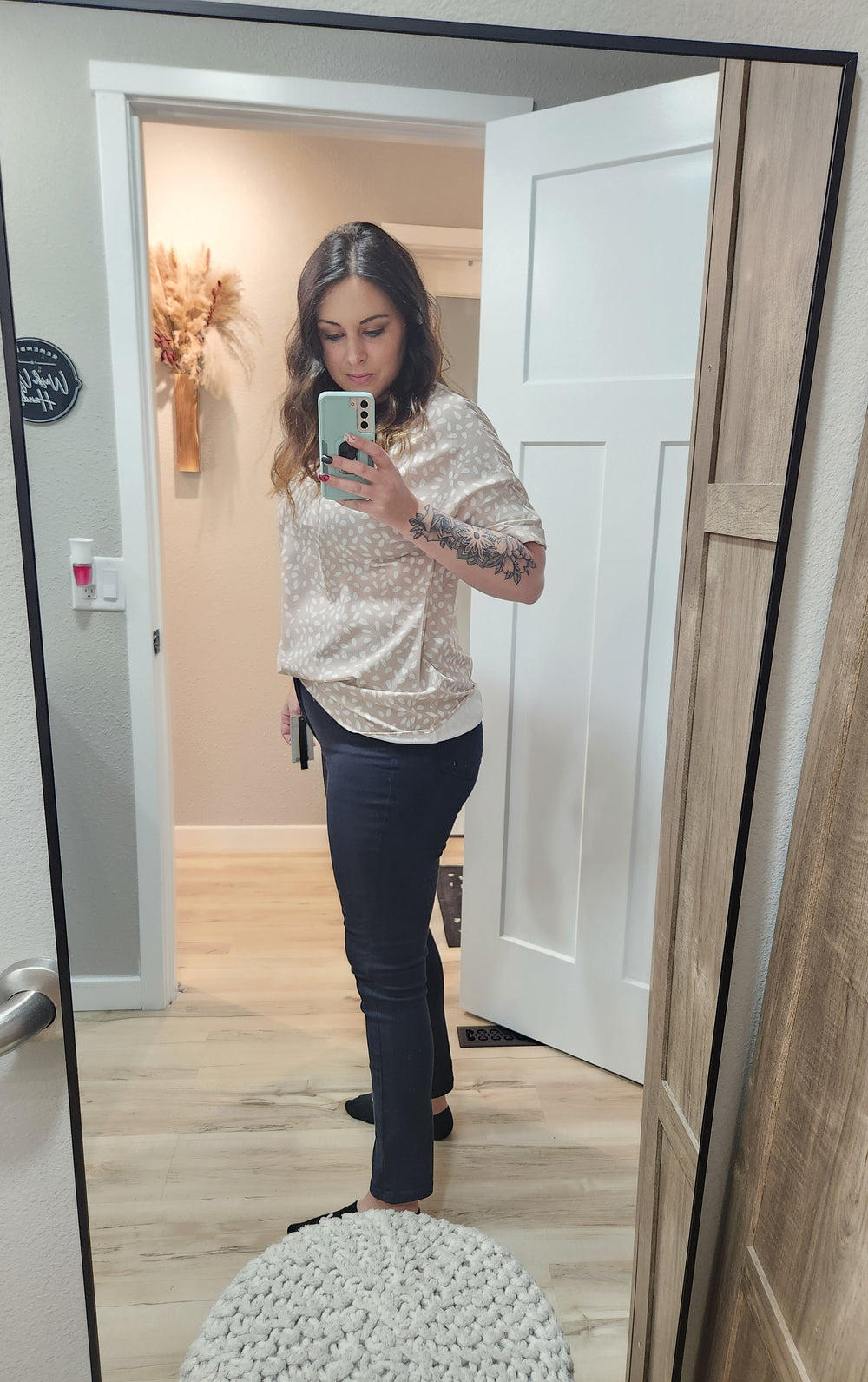 Natalie HW Navy Tummy Control Skinny