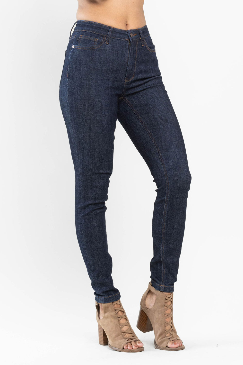 Holly Classic HW Back Pocket Embroidery Skinny