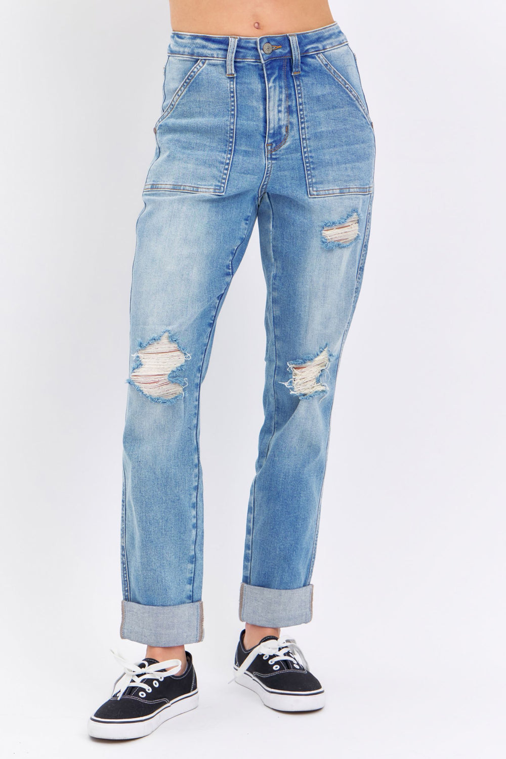 Lilly HW Patch Pocket Boyfriend
