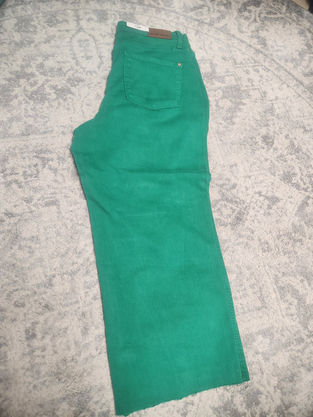 Aria HW Tummy Control Cropped Wide Leg