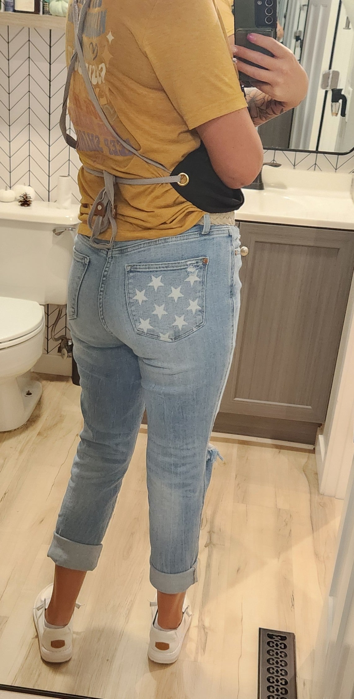 Americana Flag MR Cuffed Boyfriend